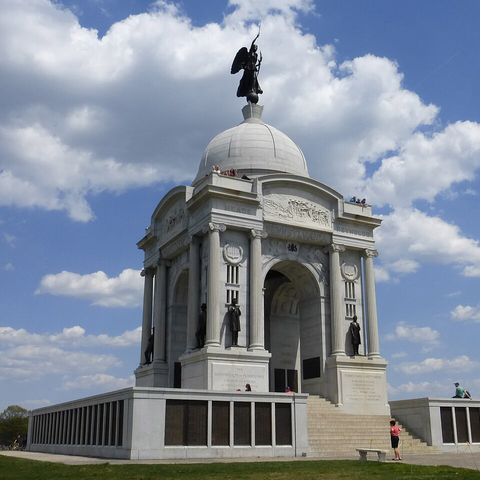 Pennsylvania_Memorial,_Gettysburg_National_Military_Park Gettysburg National Military Park